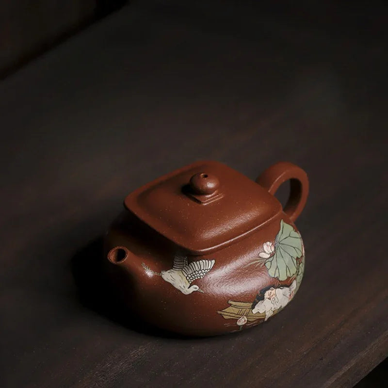 Teko Zisha Yixing Buatan Tangan Sepenuhnya [Shui Meiren] (Hong Jiang Po Ni - 190ml)