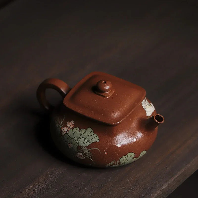 Teko Zisha Yixing Buatan Tangan Sepenuhnya [Shui Meiren] (Hong Jiang Po Ni - 190ml)