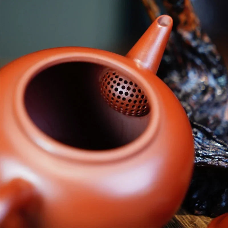 Teko Zisha Yixing Buatan Tangan Sepenuhnya 【Teko Shui Ping】 (Dahongpao - 200ml)