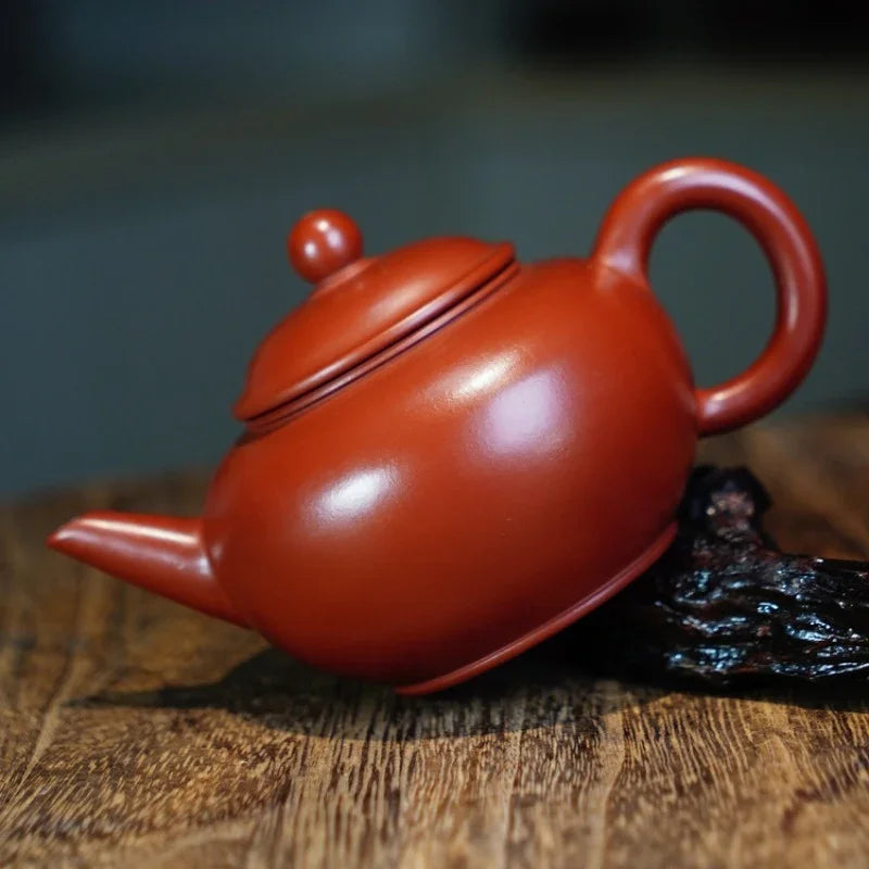 Teko Zisha Yixing Buatan Tangan Sepenuhnya 【Teko Shui Ping】 (Dahongpao - 200ml)