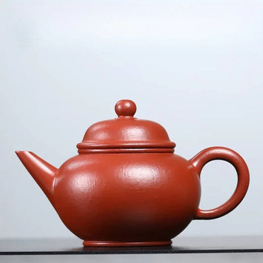 Full Handmade Yixing Zisha Teapot [Shui Ping Pot] (Xiao Meiyao Zhu Ni - 220ml)