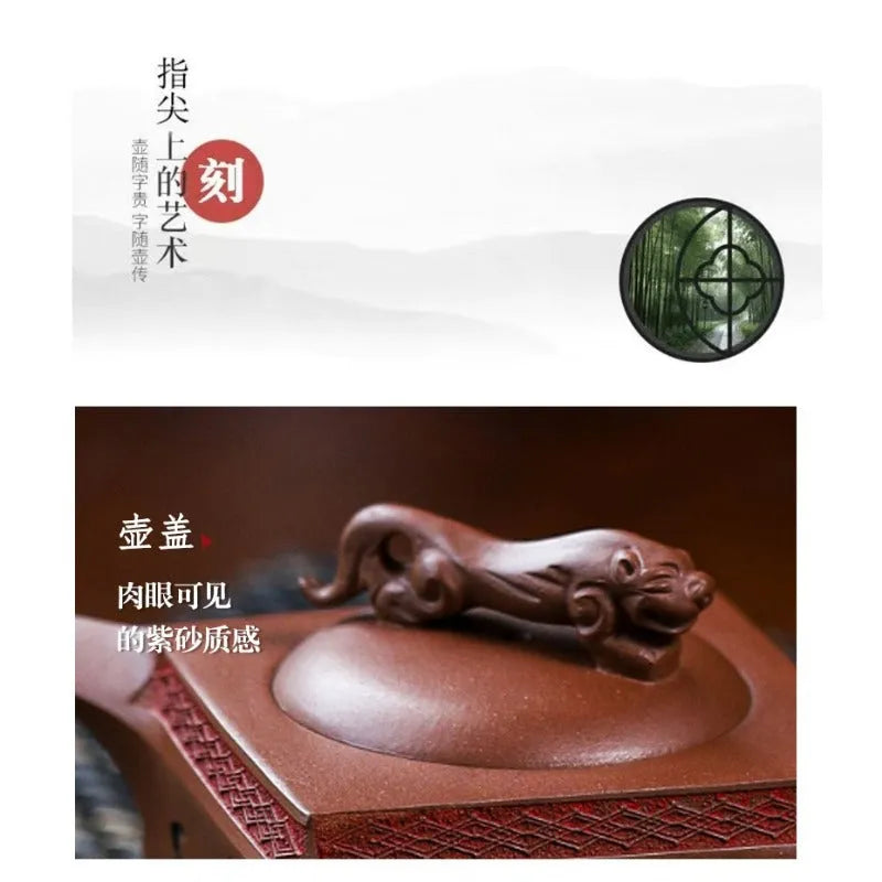 Full Handmade Yixing Zisha Teapot [Sifang Jiebao] (Di Cao Qing - 150ml) - YIQIN TEA HOUSE | yiqinteahouse.com | <200ml, full handmade zisha teapot, new arrival, teapot, teaware