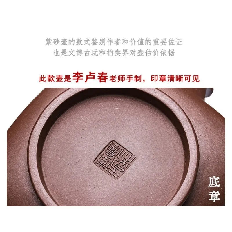 Full Handmade Yixing Zisha Teapot [Sifang Yubi] (Aged Di Cao Qing - 250ml) - YIQIN TEA HOUSE | yiqinteahouse.com | 200-300ml, full handmade zisha teapot, new arrival, teapot, teaware