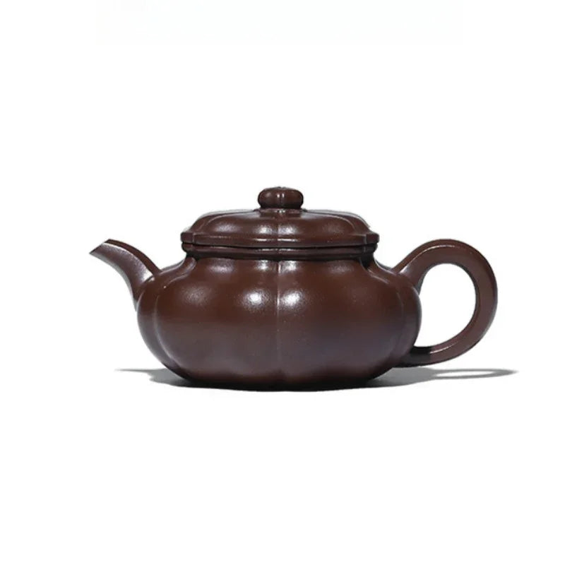 Teko Zisha Yixing Buatan Tangan Sepenuhnya [Siji Ruyi] (Jin Sha Zi Ni - 190ml)