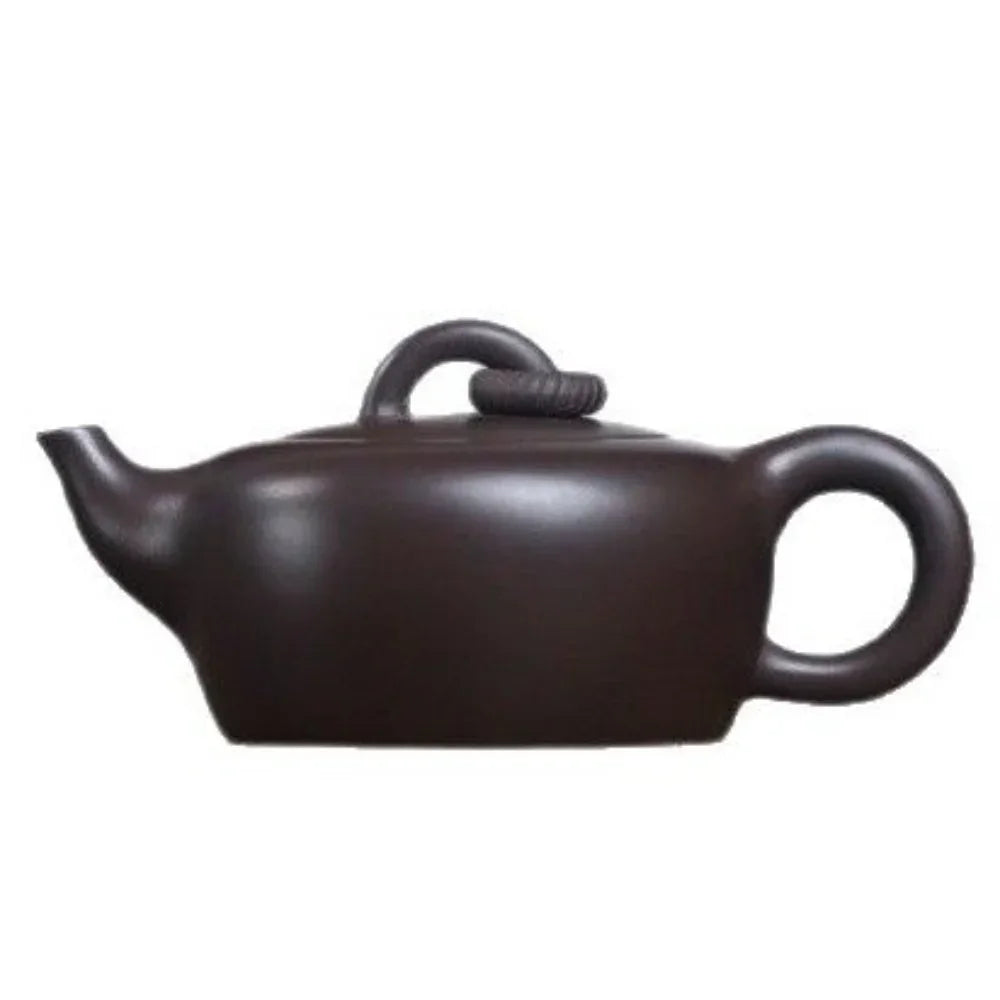 full-handmade-yixing-zisha-teapot-single-ring-flat-round-pot-lao-zi-ni-200ml-yiqin-tea-house-yiqinteahouse-com-11 - YIQIN TEA HOUSE 一沁茶舍 yiqinteahouse.com