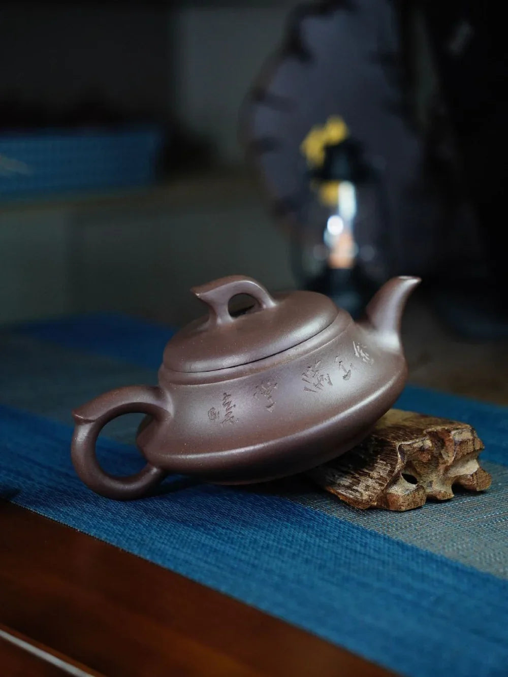Teko Zisha Yixing Buatan Tangan Sepenuhnya [Periuk Halus & Licin] (Zi Ni - 350ml)