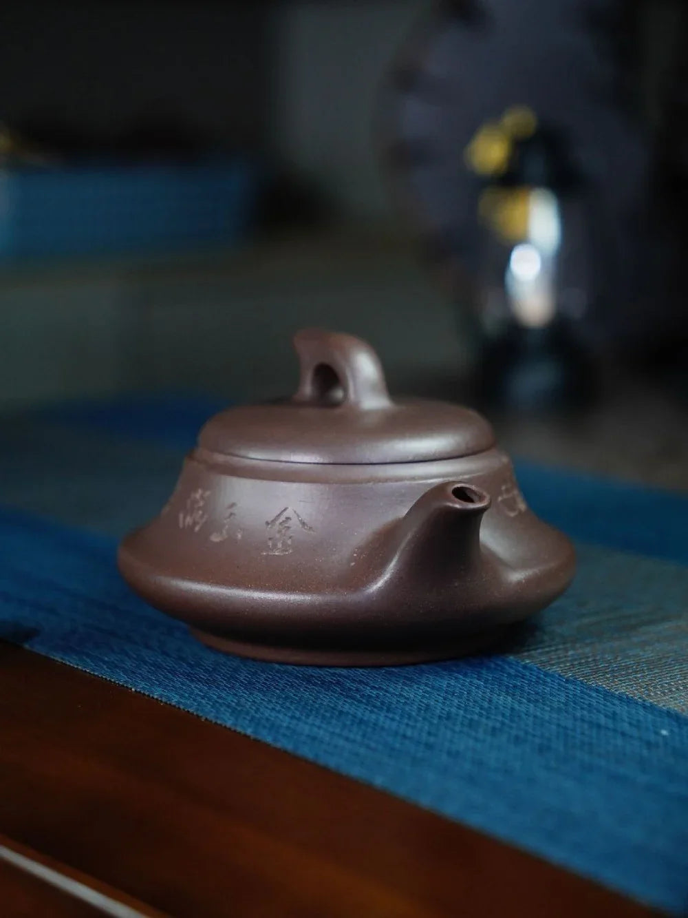 Teko Zisha Yixing Buatan Tangan Sepenuhnya [Periuk Halus & Licin] (Zi Ni - 350ml)