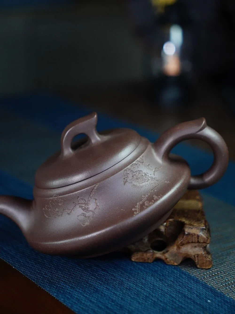 Teko Zisha Yixing Buatan Tangan Sepenuhnya [Periuk Halus & Licin] (Zi Ni - 350ml)