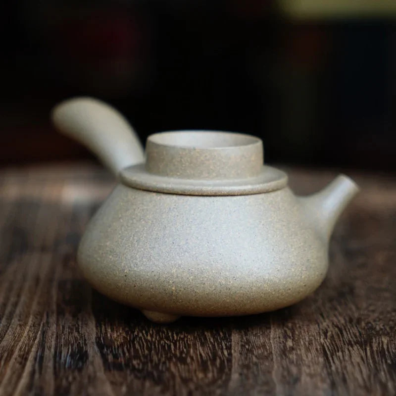full-handmade-yixing-zisha-teapot-tang-yu-pot-qing-duan-ni-180ml-yiqin-tea-house-yiqinteahouse-com-5 - YIQIN TEA HOUSE 一沁茶舍 yiqinteahouse.com