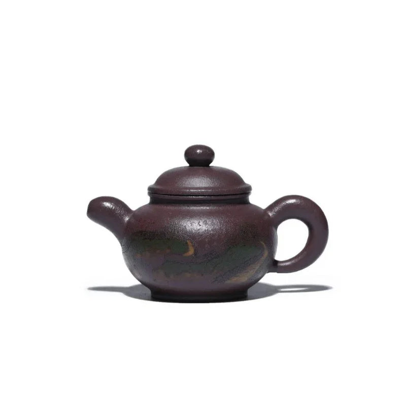 Teko Zisha Yixing Buatan Tangan Sepenuhnya [The Great Wall] (30 Mu Jinsha Zi Ni - 300ml)