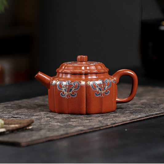 Full Handmade Yixing Zisha Teapot [Wucai De Zhong] (Xiao Meiyao Zhu Ni - 120ml) - YIQIN TEA HOUSE | yiqinteahouse.com | <200ml, full handmade zisha teapot, new arrival, teapot, teaware