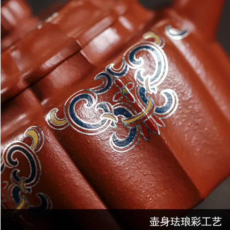 Full Handmade Yixing Zisha Teapot [Wucai De Zhong] (Xiao Meiyao Zhu Ni - 120ml) - YIQIN TEA HOUSE | yiqinteahouse.com | <200ml, full handmade zisha teapot, new arrival, teapot, teaware