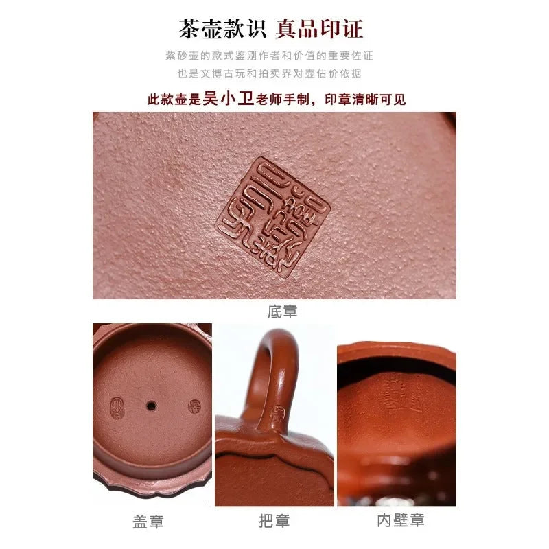Full Handmade Yixing Zisha Teapot [Wucai De Zhong] (Xiao Meiyao Zhu Ni - 120ml) - YIQIN TEA HOUSE | yiqinteahouse.com | <200ml, full handmade zisha teapot, new arrival, teapot, teaware