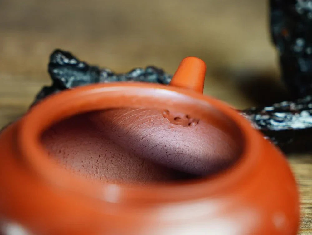 Full Handmade Yixing Zisha Teapot [Xiang Yun Pot] (Zhu Ni - 150ml) - YIQIN TEA HOUSE | yiqinteahouse.com | <200ml, full handmade zisha teapot, teapot, teaware