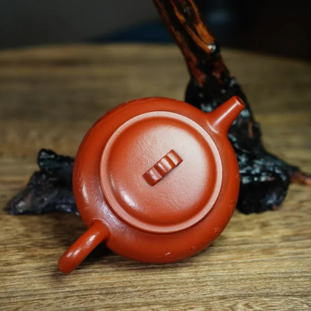 Full Handmade Yixing Zisha Teapot [Xiang Yun Pot] (Zhu Ni - 150ml) - YIQIN TEA HOUSE | yiqinteahouse.com | <200ml, full handmade zisha teapot, teapot, teaware