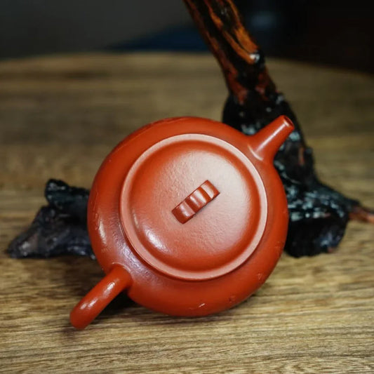 Full Handmade Yixing Zisha Teapot [Xiang Yun Pot] (Zhu Ni - 150ml) - YIQIN TEA HOUSE | yiqinteahouse.com | <200ml, full handmade zisha teapot, teapot, teaware