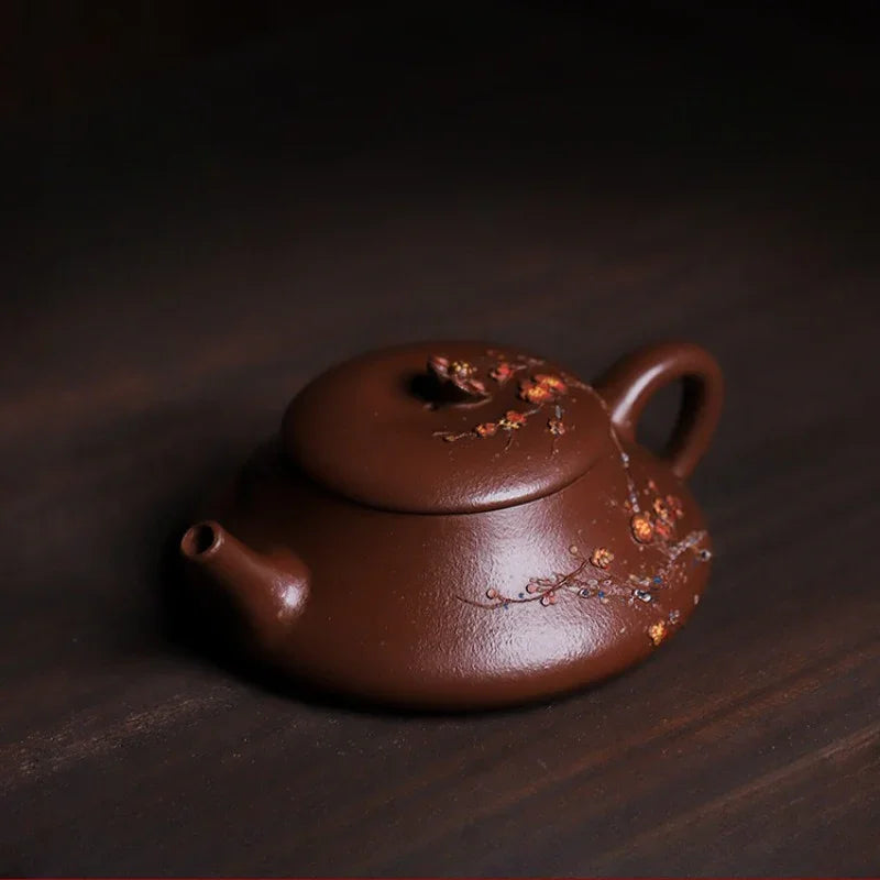 Teko Zisha Yixing Buatan Tangan Sepenuhnya [Xiao Yao] (Zi Ni - 110ml)