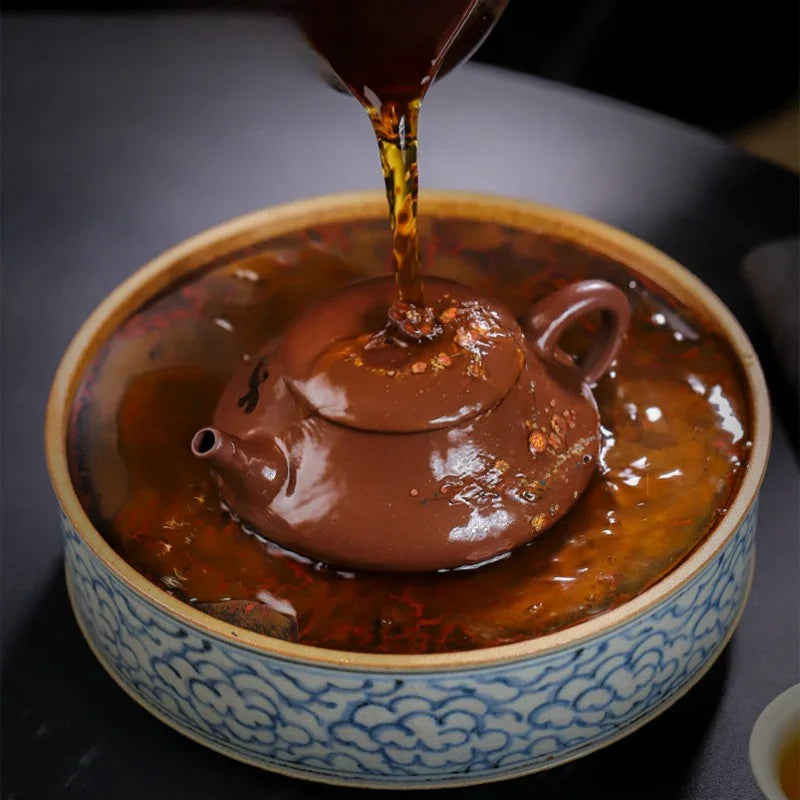 Teko Zisha Yixing Buatan Tangan Sepenuhnya [Xiao Yao] (Zi Ni - 110ml)