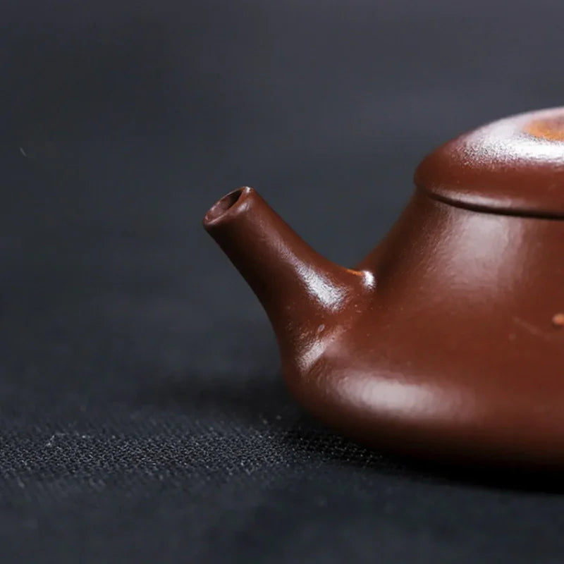 Teko Zisha Yixing Buatan Tangan Sepenuhnya [Xiao Yao] (Zi Ni - 110ml)