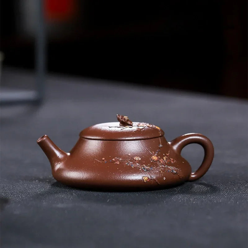 Teko Zisha Yixing Buatan Tangan Sepenuhnya [Xiao Yao] (Zi Ni - 110ml)
