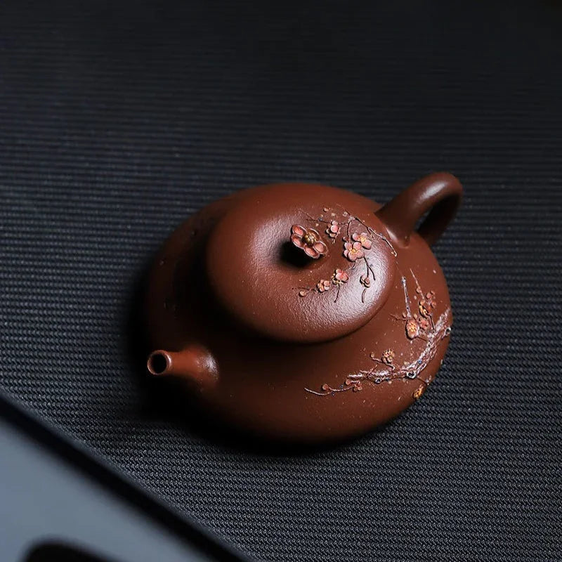 Teko Zisha Yixing Buatan Tangan Sepenuhnya [Xiao Yao] (Zi Ni - 110ml)