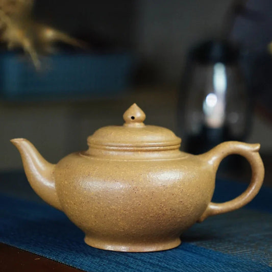 Teko Zisha Yixing Buatan Tangan Sepenuhnya [Xiao Ying Pot] (Duan Ni - 270ml)