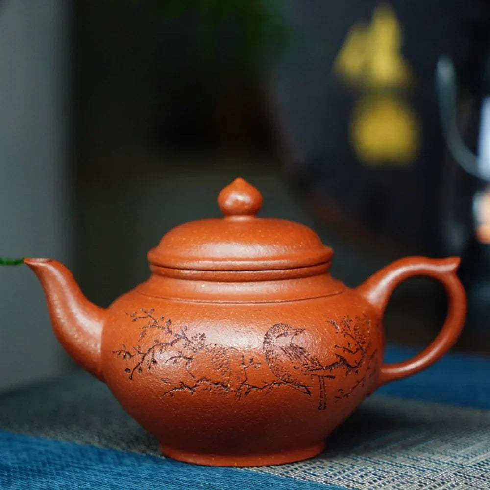 Full Handmade Yixing Zisha Teapot [Xiao Ying Pot] (Li Pi Zhu Ni - 230ml) - YIQIN TEA HOUSE | yiqinteahouse.com | 200-300ml, full handmade zisha teapot, teapot, teaware