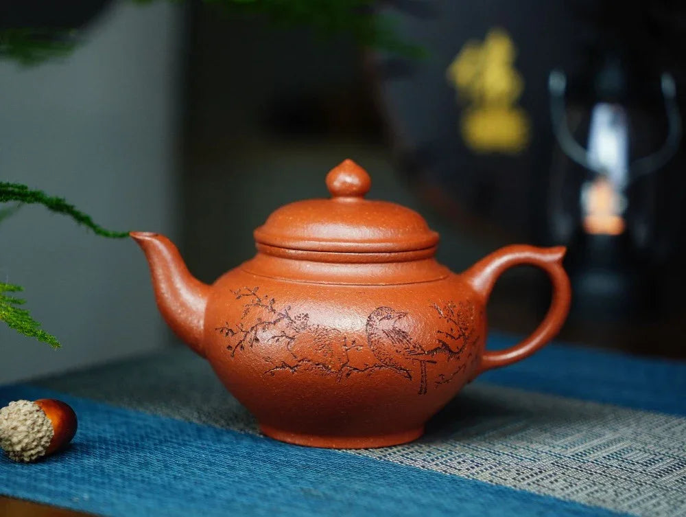 Full Handmade Yixing Zisha Teapot [Xiao Ying Pot] (Li Pi Zhu Ni - 230ml) - YIQIN TEA HOUSE | yiqinteahouse.com | 200-300ml, full handmade zisha teapot, teapot, teaware