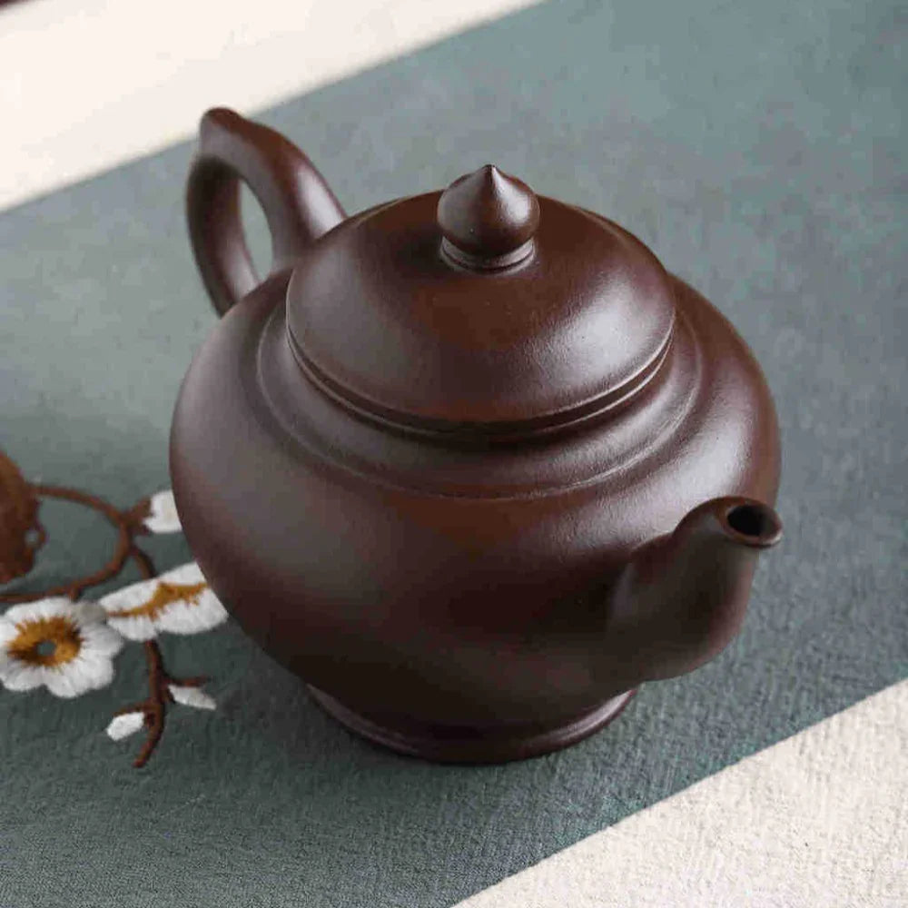 Teko Zisha Yixing Buatan Tangan Sepenuhnya [Xiao Ying Pot] (Zi Ni - 260ml)