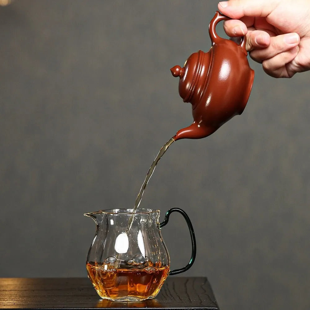 Full Handmade Yixing Zisha Teapot [Xiao Ying Pot] (Zi Zhu Ni - 180ml) - YIQIN TEA HOUSE | yiqinteahouse.com | <200ml, full handmade zisha teapot, new arrival, plain smooth, teapot, teaware