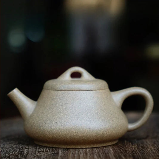 Full Handmade Yixing Zisha Teapot [Xin Piao Pot] (Qing Duan Ni - 180ml)