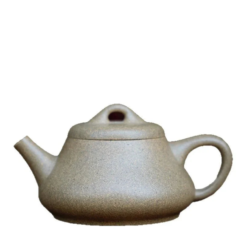 Teko Zisha Yixing Buatan Tangan Sepenuhnya [Xin Piao Pot] (Qing Duan Ni - 180ml)