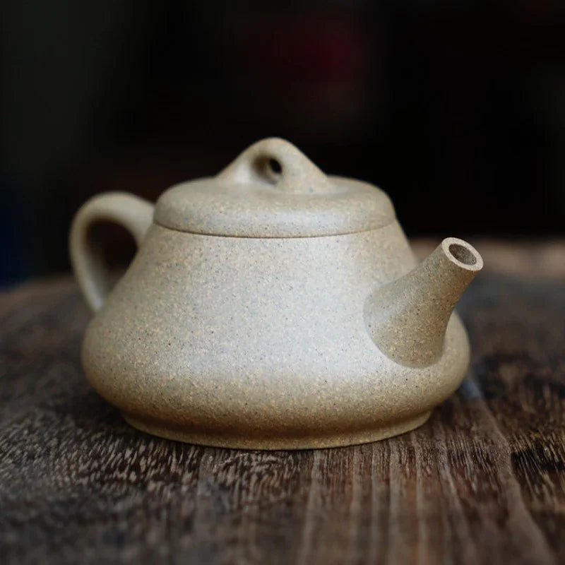 Teko Zisha Yixing Buatan Tangan Sepenuhnya [Xin Piao Pot] (Qing Duan Ni - 180ml)