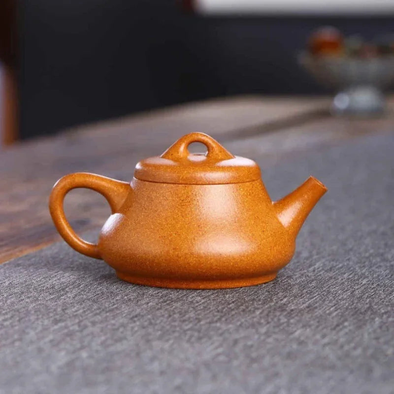 full-handmade-yixing-zisha-teapot-xin-piao-pot-wucai-lao-duan-ni-200ml-yiqin-tea-house-yiqinteahouse-com-2 - YIQIN TEA HOUSE 一沁茶舍 yiqinteahouse.com