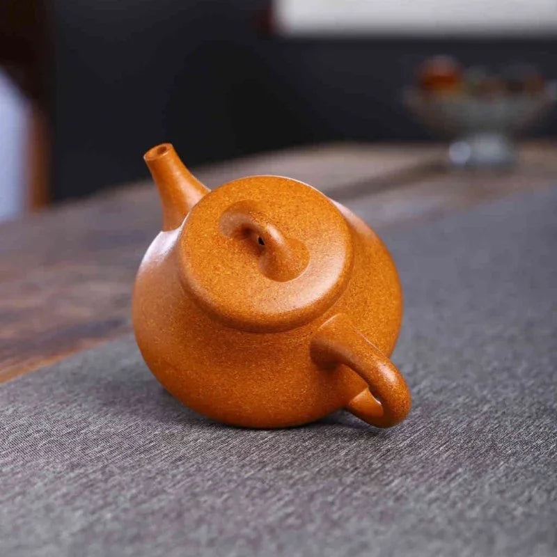full-handmade-yixing-zisha-teapot-xin-piao-pot-wucai-lao-duan-ni-200ml-yiqin-tea-house-yiqinteahouse-com-4 - YIQIN TEA HOUSE 一沁茶舍 yiqinteahouse.com