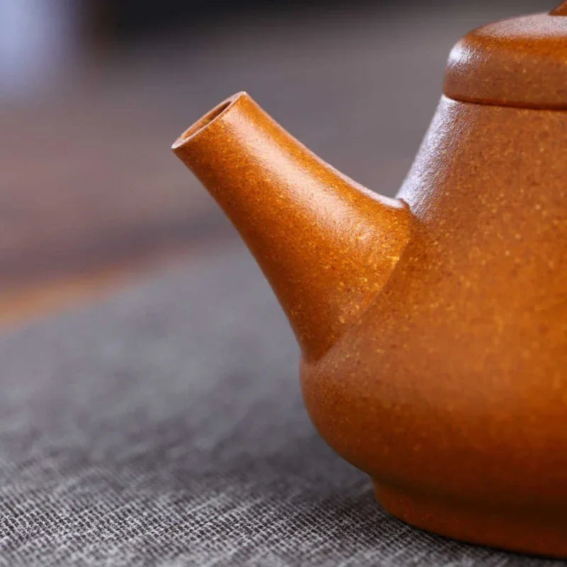 full-handmade-yixing-zisha-teapot-xin-piao-pot-wucai-lao-duan-ni-200ml-yiqin-tea-house-yiqinteahouse-com-5 - YIQIN TEA HOUSE 一沁茶舍 yiqinteahouse.com