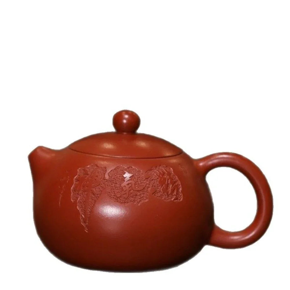 full-handmade-yixing-zisha-teapot-xishi-pot-dahongpao-110150ml-yiqin-tea-house-yiqinteahouse-com-13 - YIQIN TEA HOUSE 一沁茶舍 yiqinteahouse.com