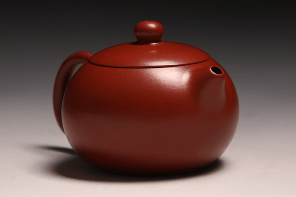 Full Handmade Yixing Zisha Teapot [Xishi Pot] (Dahongpao - 250ml) - YIQIN TEA HOUSE | yiqinteahouse.com | 200-300ml, full handmade zisha teapot, new arrival, plain smooth, teapot, teaware