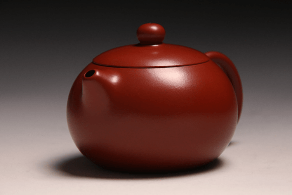 Full Handmade Yixing Zisha Teapot [Xishi Pot] (Dahongpao - 250ml) - YIQIN TEA HOUSE | yiqinteahouse.com | 200-300ml, full handmade zisha teapot, new arrival, plain smooth, teapot, teaware