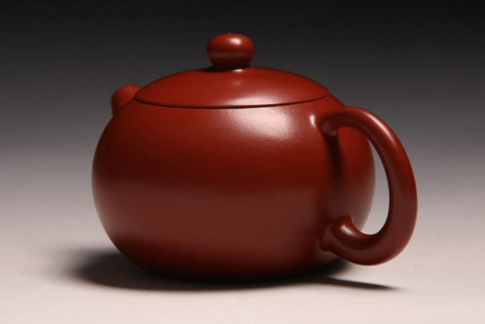 Full Handmade Yixing Zisha Teapot [Xishi Pot] (Dahongpao - 250ml) - YIQIN TEA HOUSE | yiqinteahouse.com | 200-300ml, full handmade zisha teapot, new arrival, plain smooth, teapot, teaware