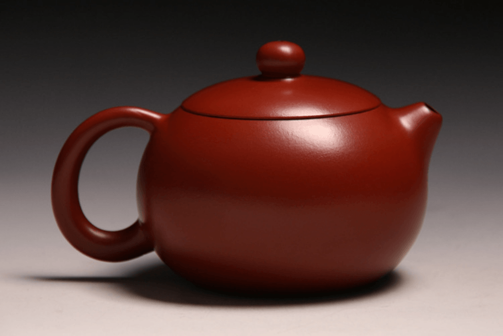 Full Handmade Yixing Zisha Teapot [Xishi Pot] (Dahongpao - 250ml) - YIQIN TEA HOUSE | yiqinteahouse.com | 200-300ml, full handmade zisha teapot, new arrival, plain smooth, teapot, teaware