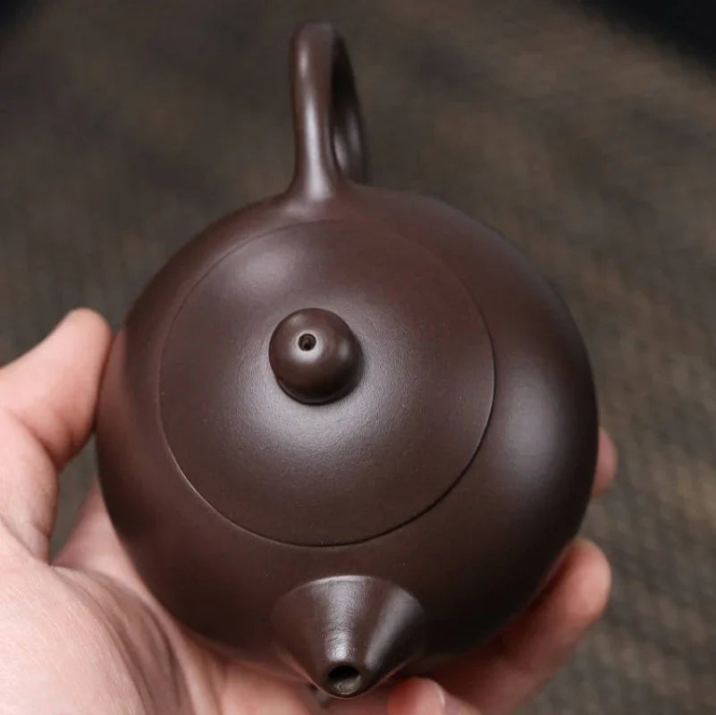 full-handmade-yixing-zisha-teapot-xishi-pot-lao-zi-ni-200ml-yiqin-tea-house-yiqinteahouse-com-8 - YIQIN TEA HOUSE 一沁茶舍 yiqinteahouse.com