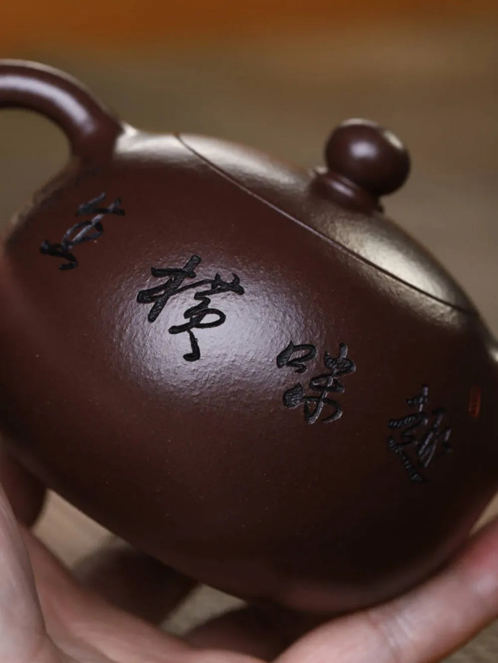 Full Handmade Yixing Zisha Teapot [Xishi Pot] (Lao Zi Ni - 250ml) - YIQIN TEA HOUSE | yiqinteahouse.com | 200-300ml, full handmade zisha teapot, new arrival, teapot, teaware