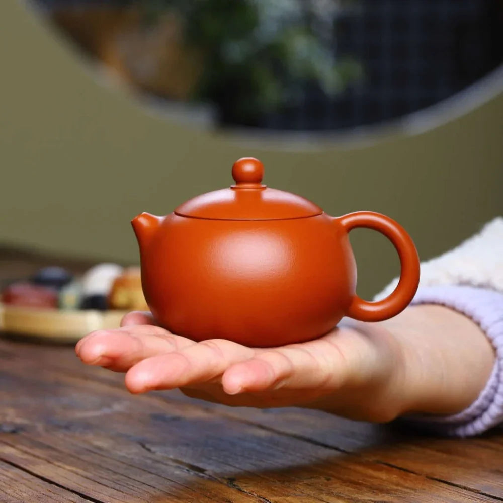 full-handmade-yixing-zisha-teapot-xishi-pot-zhao-zhuang-zhu-ni-170ml-yiqin-tea-house-yiqinteahouse-com-7 - YIQIN TEA HOUSE 一沁茶舍 yiqinteahouse.com