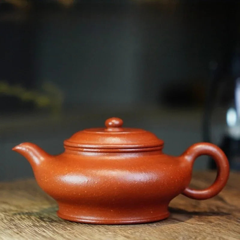 full-handmade-yixing-zisha-teapot-xu-bian-pot-jiang-po-ni-210ml-yiqin-tea-house-yiqinteahouse-com-1 - YIQIN TEA HOUSE 一沁茶舍 yiqinteahouse.com