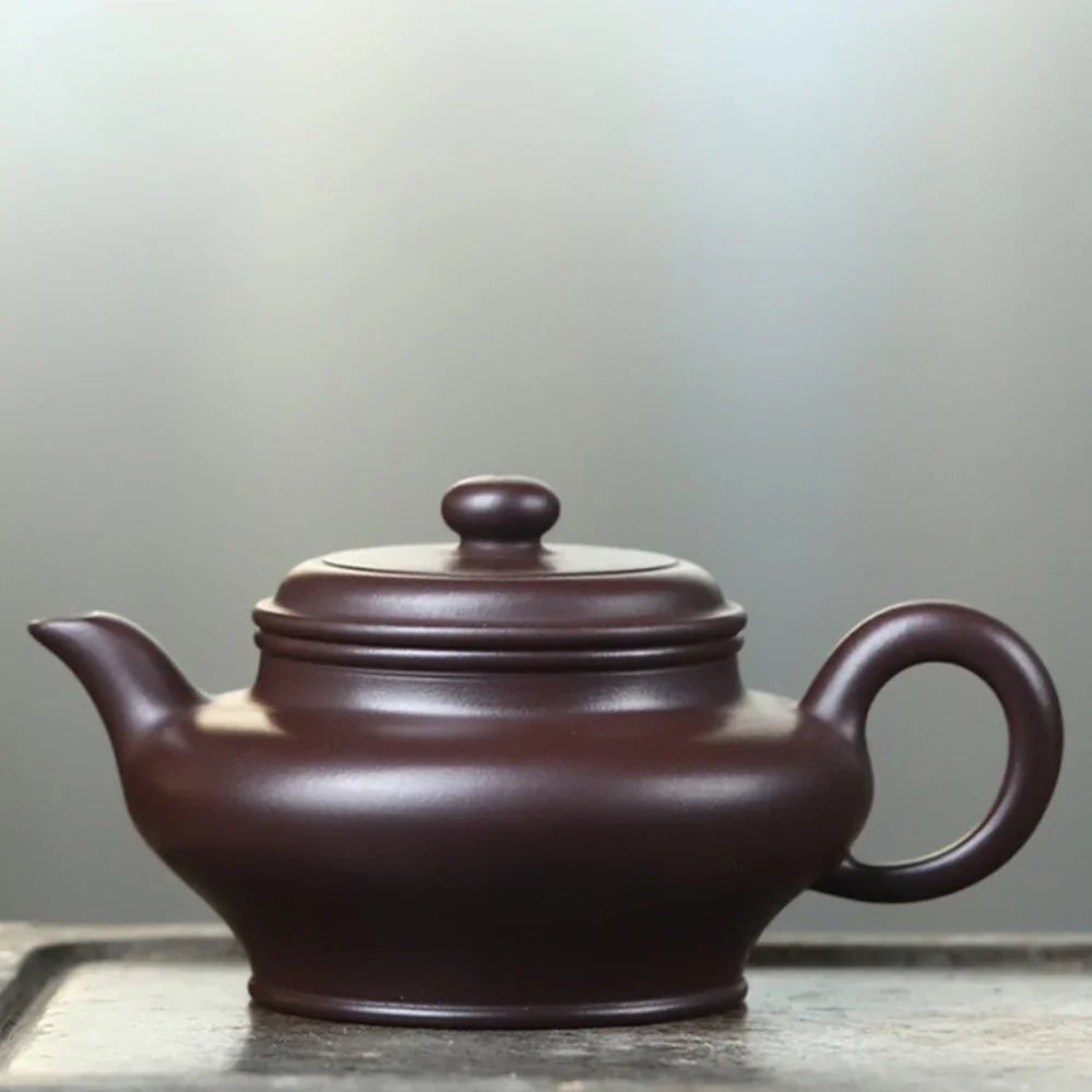Teko Zisha Yixing Buatan Tangan Sepenuhnya [Xu Bian Pot] ( Lao Zi Ni - 190ml)