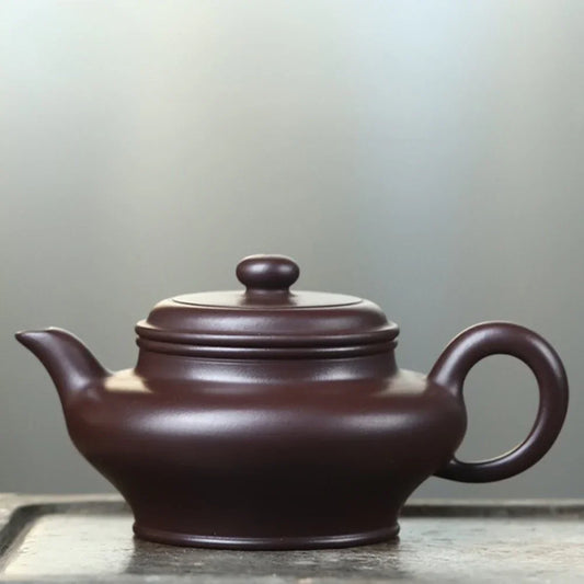 Teko Zisha Yixing Buatan Tangan Sepenuhnya [Xu Bian Pot] ( Lao Zi Ni - 190ml)