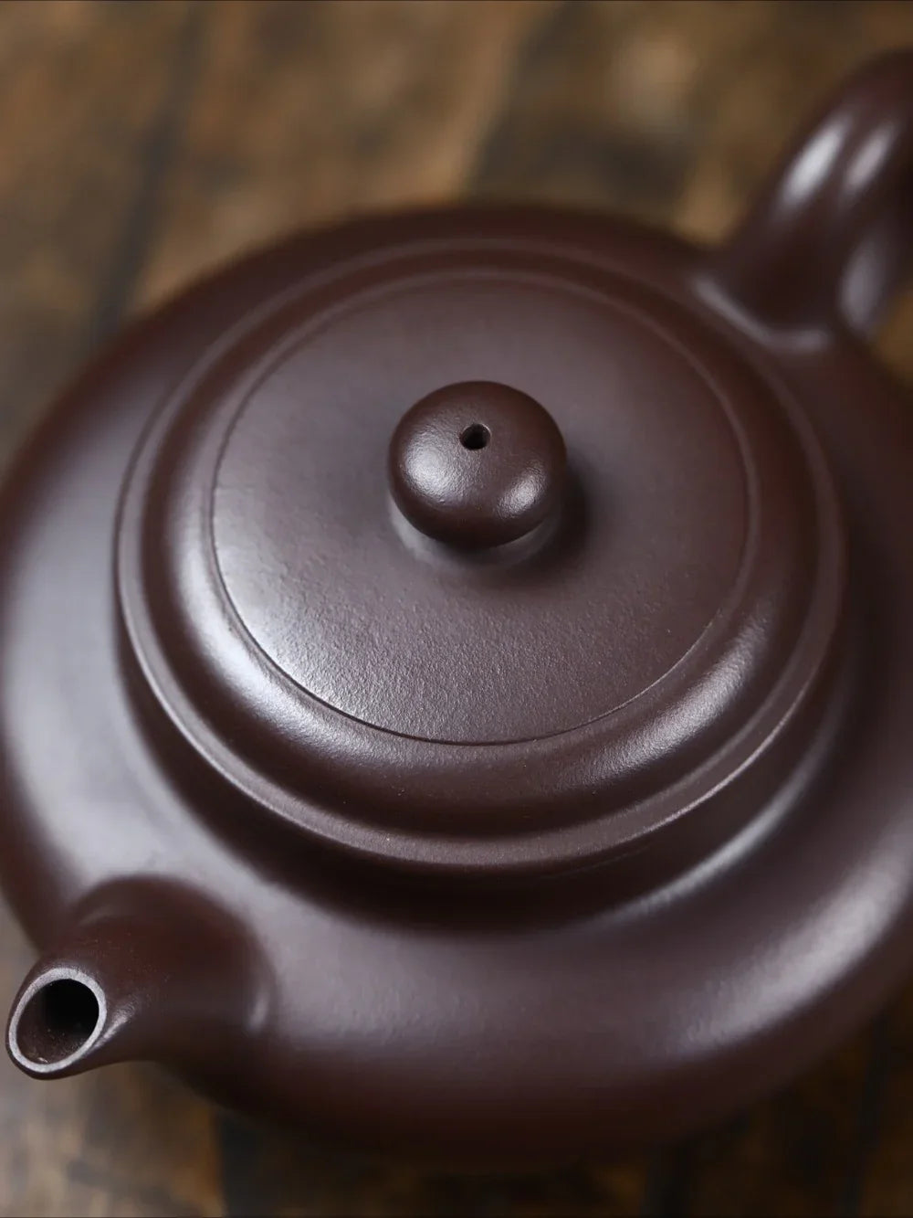 Teko Zisha Yixing Buatan Tangan Sepenuhnya [Xu Bian Pot] ( Lao Zi Ni - 190ml)