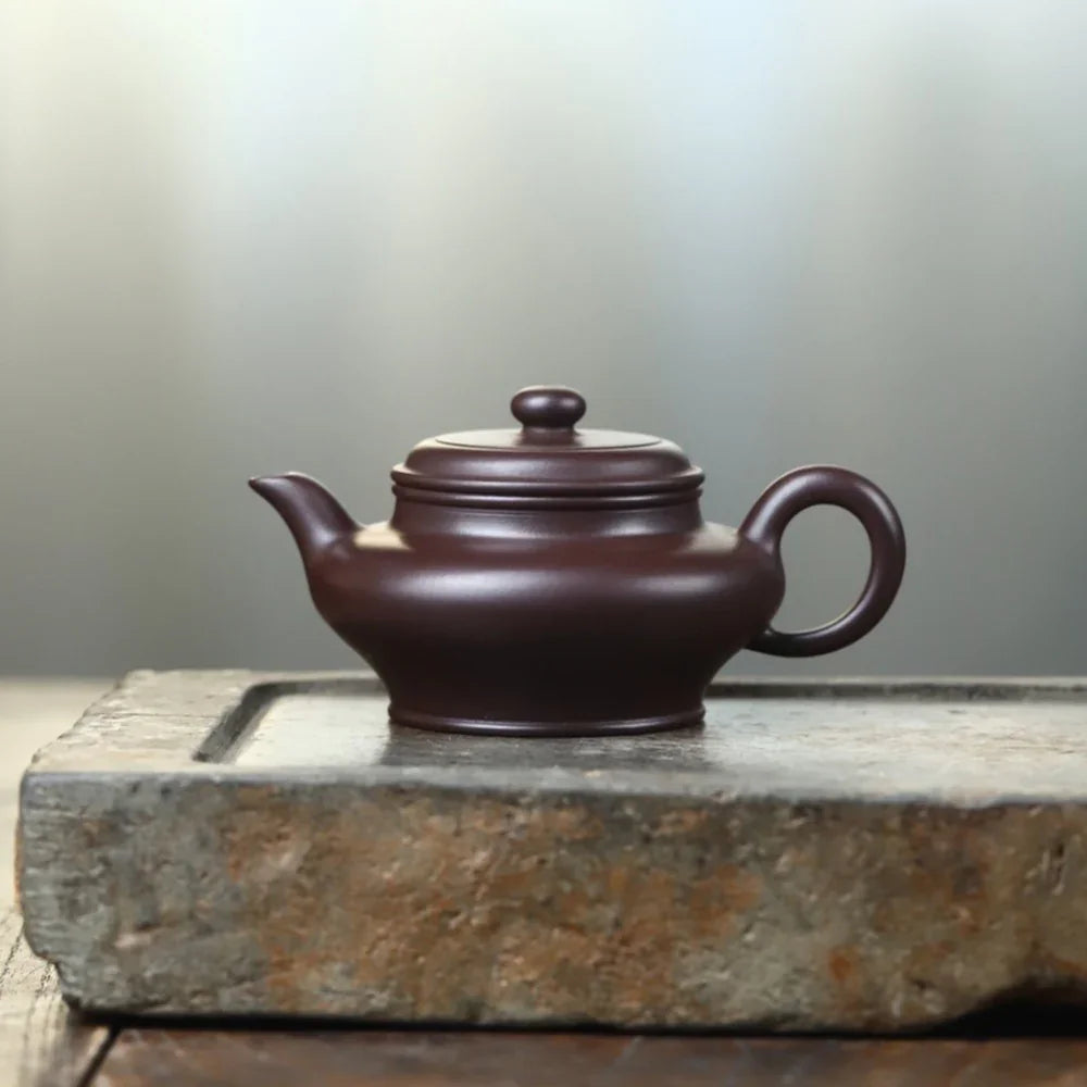 Teko Zisha Yixing Buatan Tangan Sepenuhnya [Xu Bian Pot] ( Lao Zi Ni - 190ml)