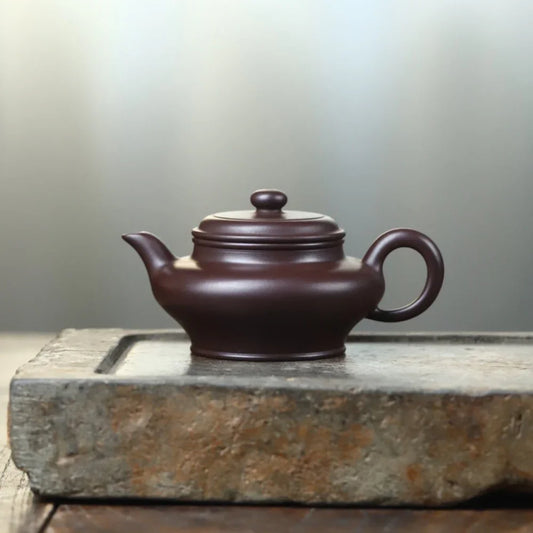 Teko Zisha Yixing Buatan Tangan Sepenuhnya [Xu Bian Pot] ( Lao Zi Ni - 190ml)